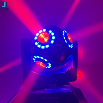 8X10W RGBW 4 in 1Disco Led Football Moving Head