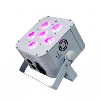 6x18w 6in1 RGBWA+UV led battery led par light