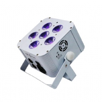 6x18w 6in1 RGBWA+UV led battery led par light